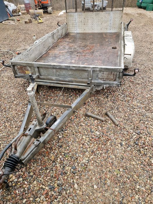 Przyczepa pod minikoparkę ifor williams dmc 3500