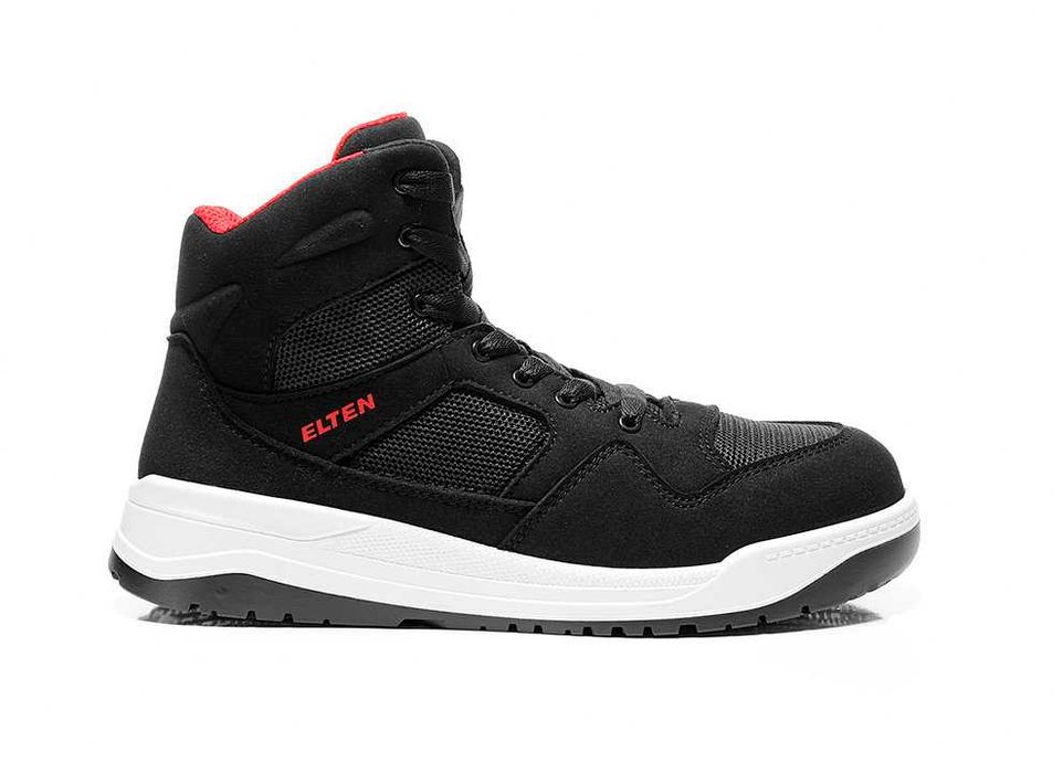 Buty robocze Elten LAKERS black Mid ESD S1PS R.47 [37 N]