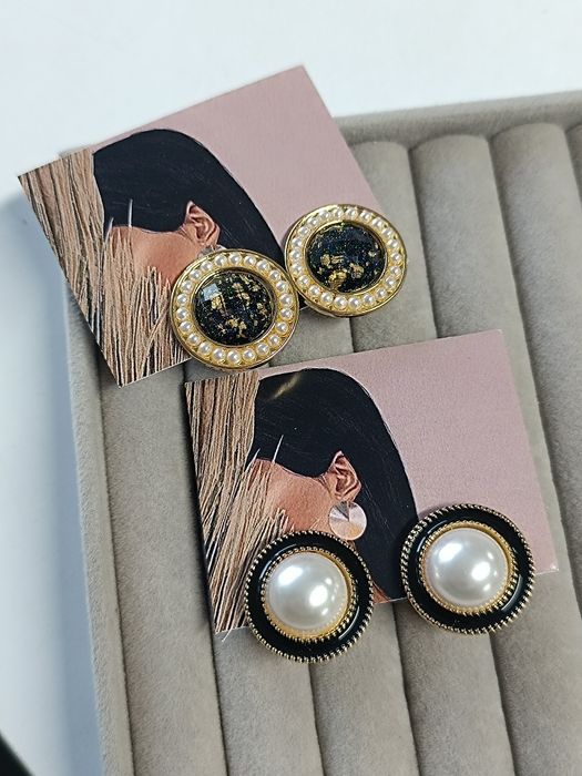 Сережки Кліпси святкові , Клипси без проколу вушка