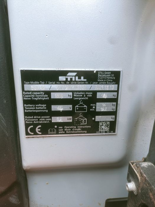 Paleciak elektryczny STILL ECH 15