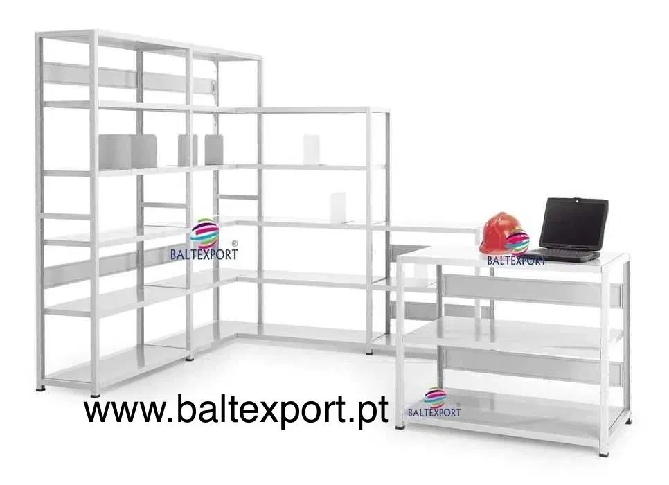 Estantes de Encaixe p/ Arquivo Pastas / Estante Arrumação Garagem NOVA