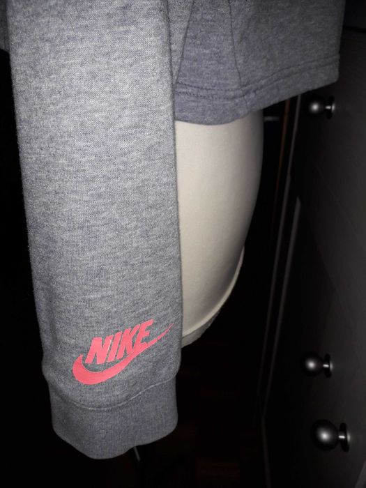 Bluza szara damska Nike roz.S,  3/4