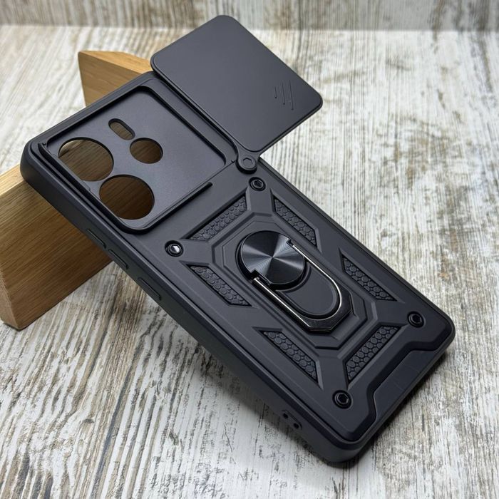 Чехол противоударный на Xiaomi Redmi Note 14 4G Кольцо. Чохол.