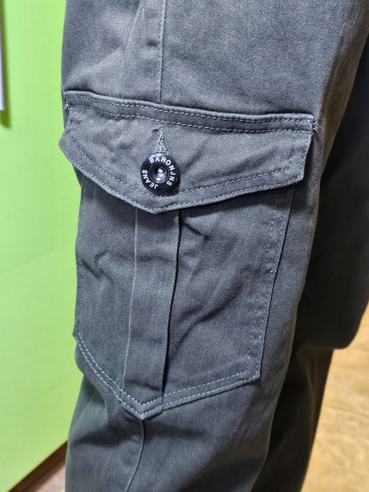 Котонові штани / джинси (хакі)