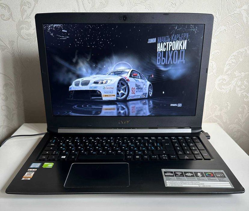 Ноутбук игровой Acer A515-51G-303X | Intel Core i3-6006U 2,0ГГц | 4ГбDDR4 | Intel HD520+nVidia 940MX | 1000 Гб | Windows 10