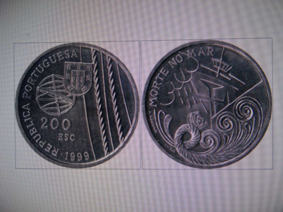 Moedas Comemorativas Descobrimentos Brasil Unicef Tordesilhas D.JoãoII