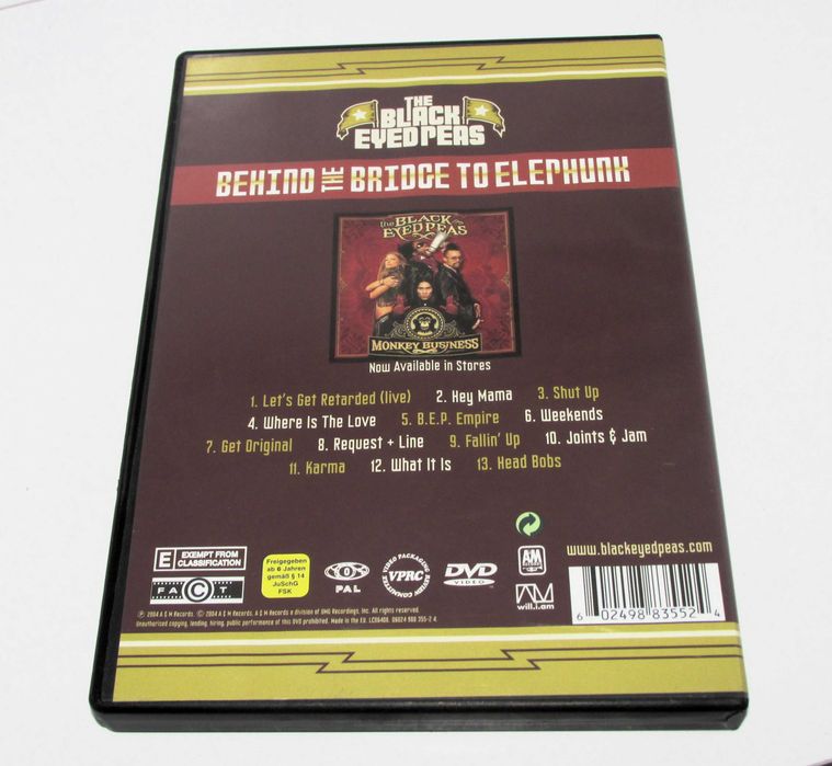 The Black Eyed Peas: Behind The Bridge To Elephunk - DVD