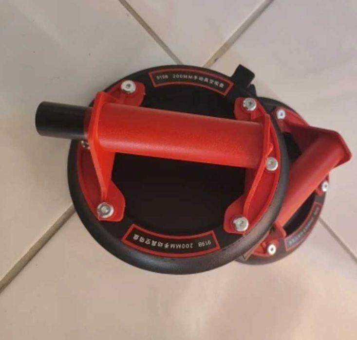 Присоска 8-дюймовий вакуумний захоплювач з ручним насосом, 200-250 кг