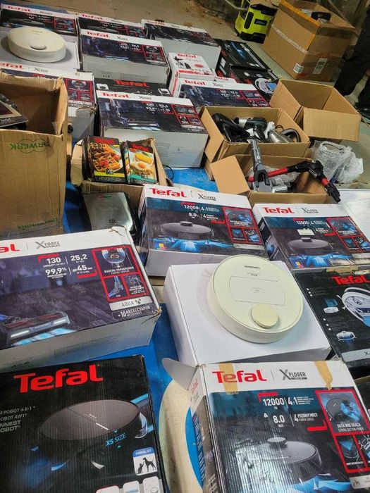 Палета з товарами  Tefal & Rowenta (Європа) – хіт! 179 кг