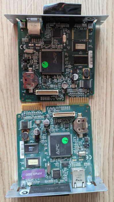 karta LAN UPS APC smart card AP9617 AP 9617 sterowanie UPS przez www