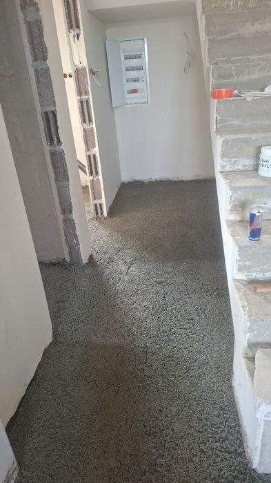 Styrobeton laserowe nanoszenie poziomu