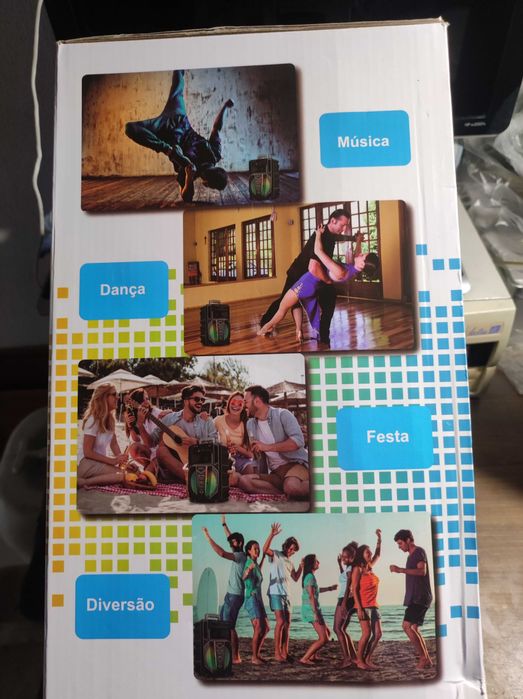 Coluna de Som sem fios WI-FI