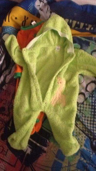 Тёплый махровый человечек на рост 68+. Самовывоз с Троещины!