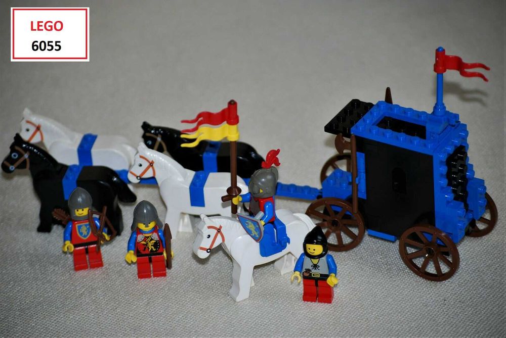 LEGO Castle Classic: 6067; 6061; 6054; 6059; 6055; 6041; 6030