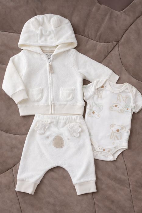 НОВЫЙ махровый костюм Carter's «Коала» 3-в-1, р