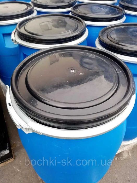 Бочка Б\В 30,60,100,160,200л пластик, харчова (тара,бак,ємність) ЛЬВІВ