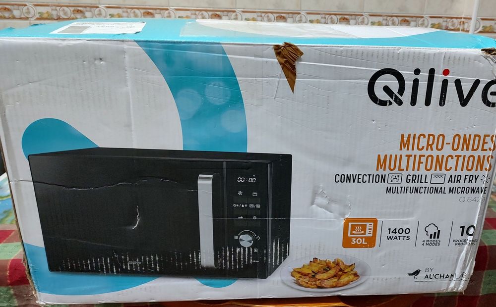 Microondas multifunções Qilive 30L