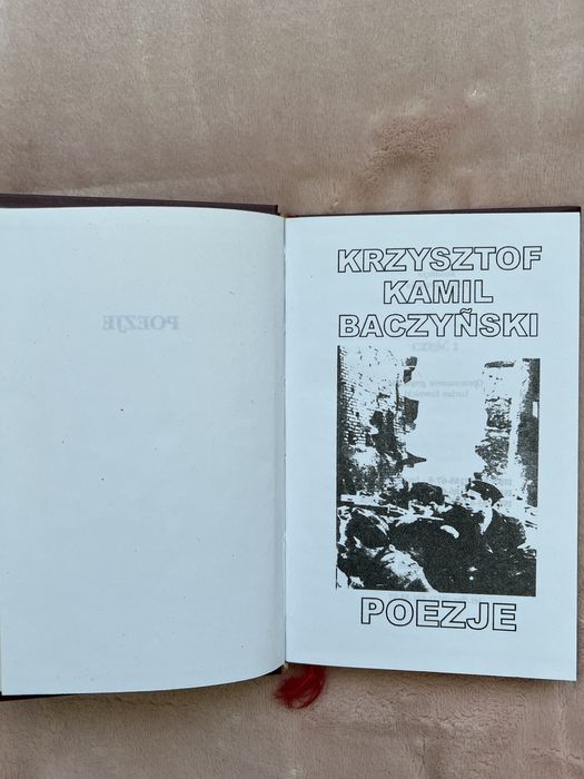 Krzysztof Kamil Baczyński Poezje - Wydawnictwo SPES