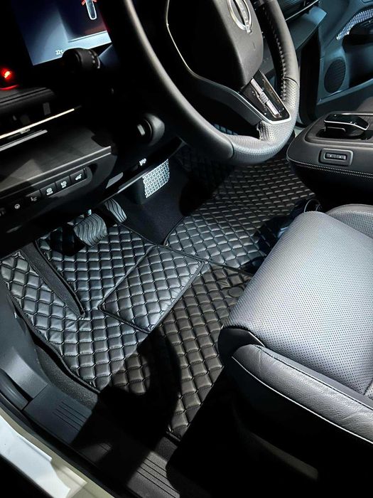 Коврики в салон Екошкіра для Nissan Ariya Almera Juke Kicks Leaf Micra