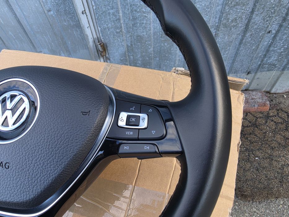 Kierownica z airbag vw passat b8 tiguan golf dsg igła