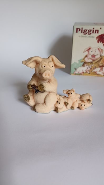 Piggin' by David Corbridge "Pile-up" figurka kolekcjonerska świnki