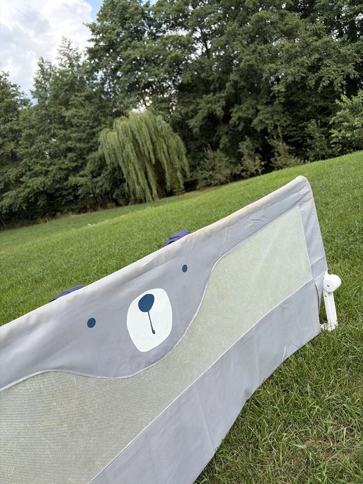 Barierka do łózka dla dzieci 200 cm misio