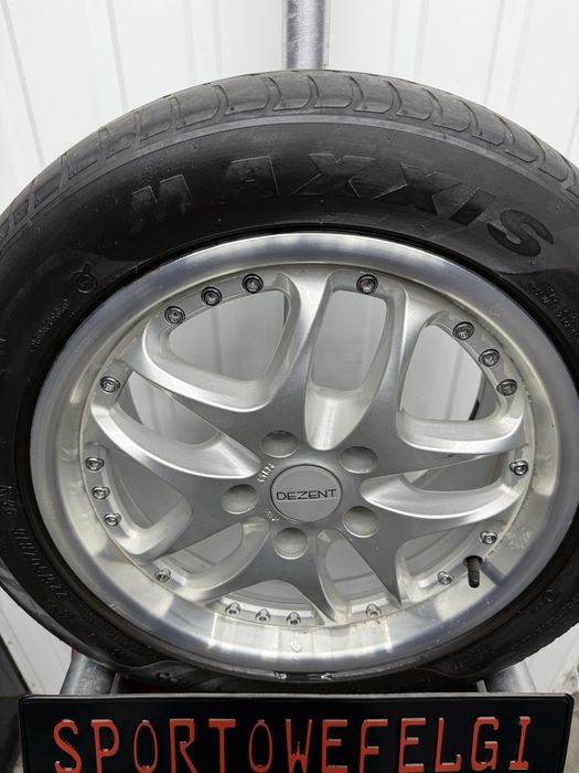 Alufelgi KOMPLET 16 cali 5x112 DEZENT Audi VW Golf Skoda Seat Mercedes