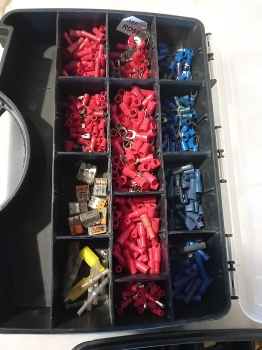 Conjunto de 2 Caixas de Terminais/Outros Material Eléctrico