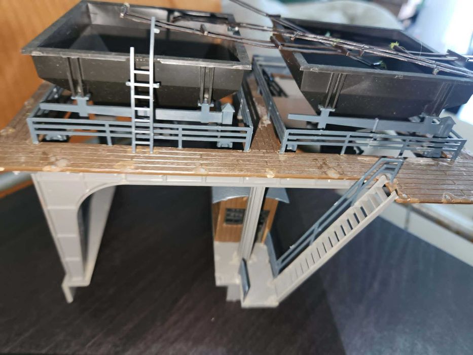 Terminal de carvão á escala de 1/87, para Modelismo