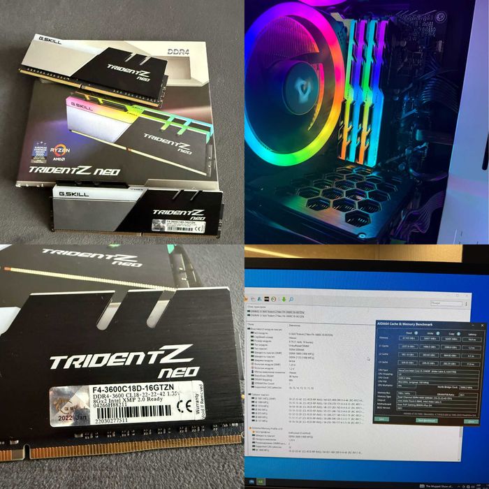 ADATA XPG Spectrix D50 16GB DDR4 4133 (2x8)  / G.SKILL TRIDENT Z DDR4 3600 16Gb (2x8)  / Corsair Vengeance RGB DDR4 3600 16Gb(2x8)