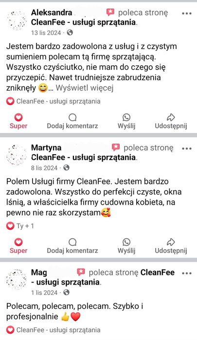 Profesjonalne sprzątanie. Atrakcyjne ceny