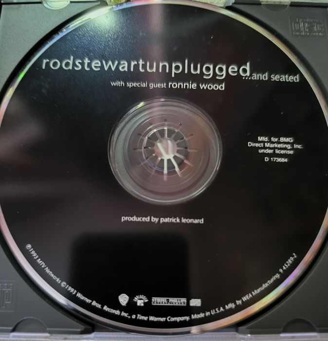 CD's disco musica Rod Stewart.