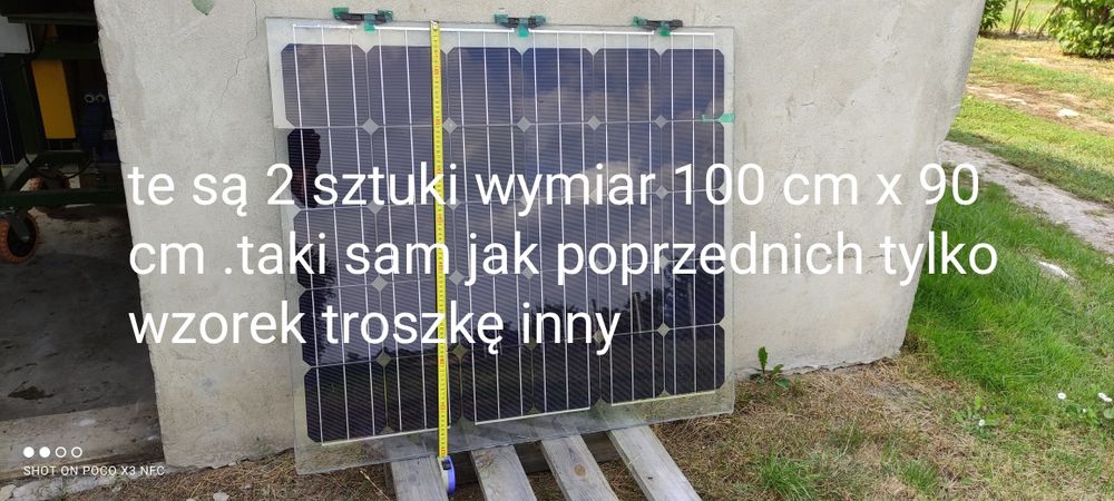 Panele  Szklane fotowoltaiczne /ogrodzenie balustrada
