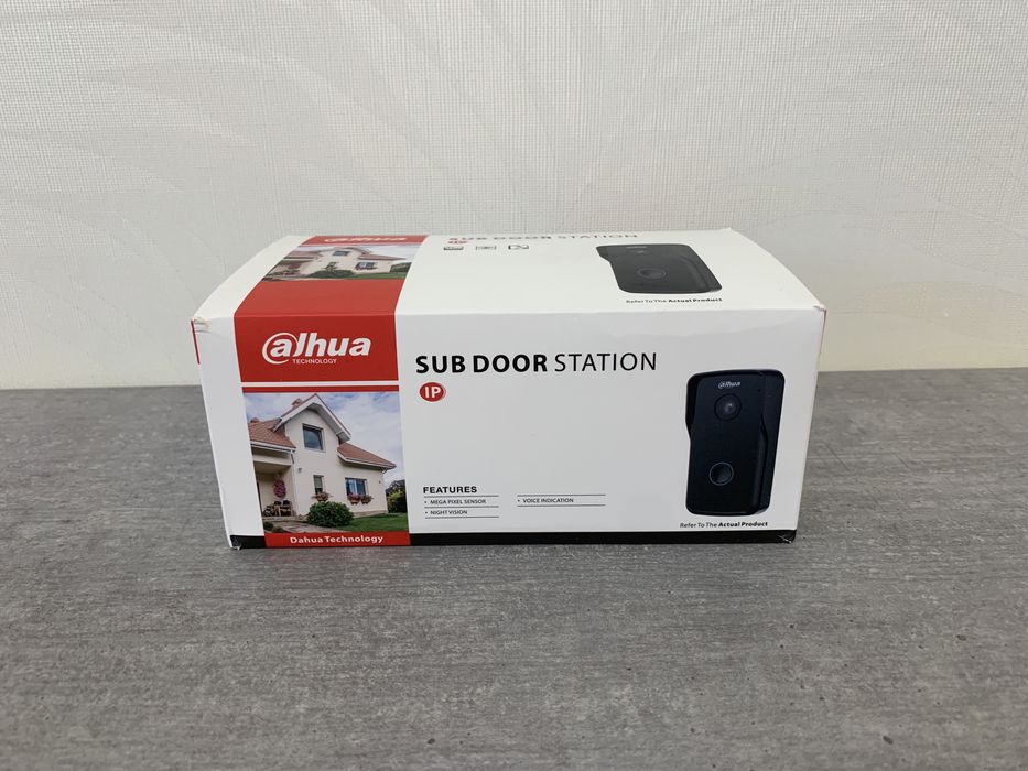 АКЦИЯ Dahua вызов на телефон iP Вызывная панель домофон PoE VTO2111D