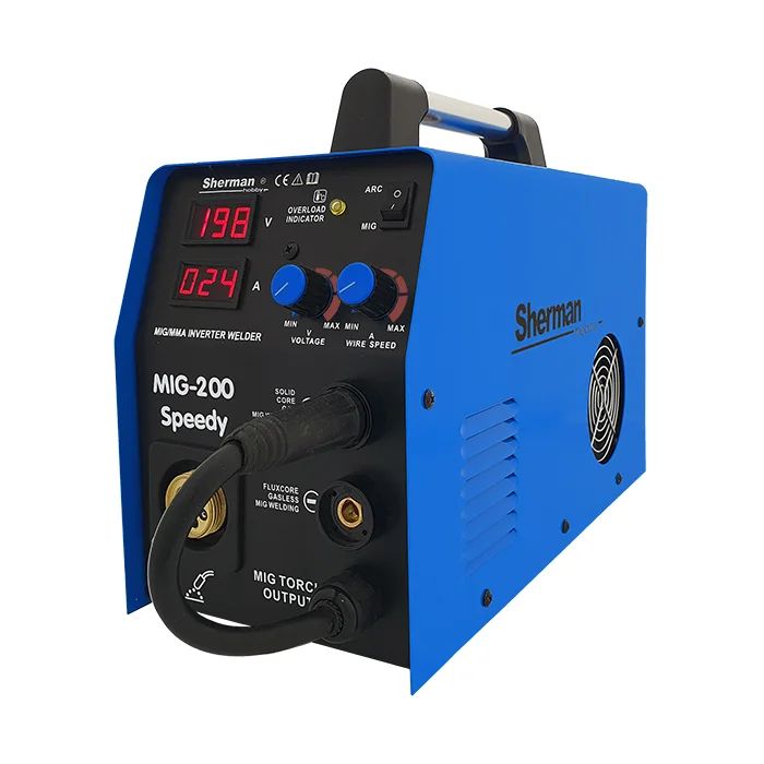 Spawarka Sherman MIG 200 Speedy MIG/MAG MMA 200A IGBT