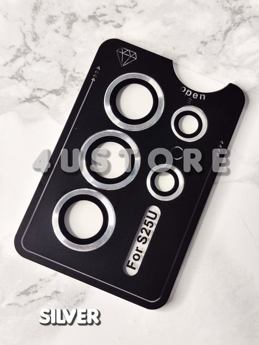 Защитное стекло 3D на камеру Samsung S25 S26 Ultra линзы камеры скло