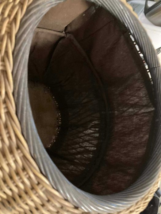 Kosz wiklinowy stary