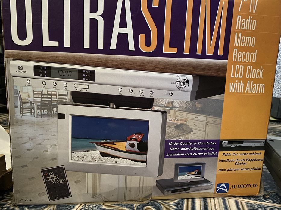 7’ tv cozinha or rv audiovox