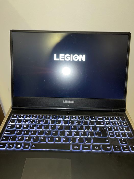 Portátil legion gamer com caixa