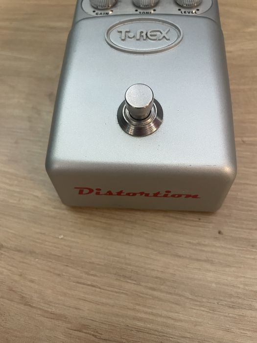 Pedal distorcao T-Rex para guitarra