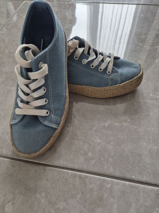 Джинсові кеди для дівчинки