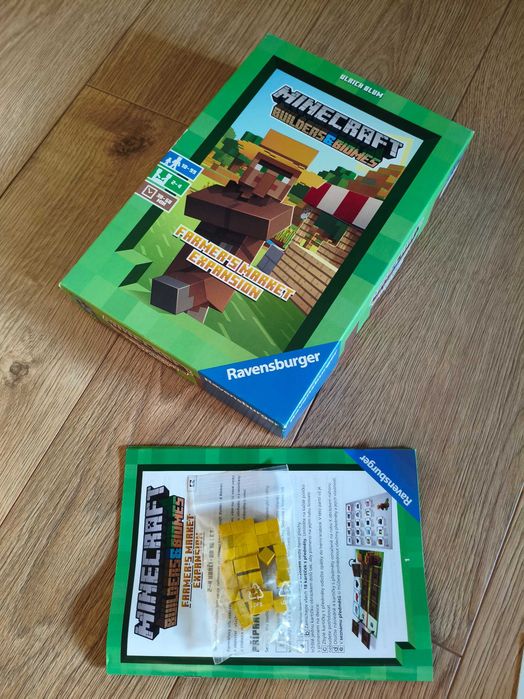 Minecraft Builders & Biomes GRA PLANSZOWA dodatek Ravensburger