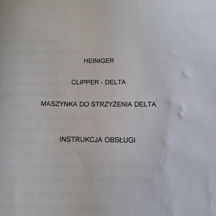 Maszynka do strzyzenia koni