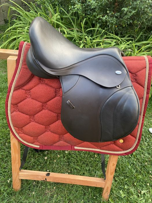 Siodło skokowe Thorowgood Pony Jump 15,5 cala brązowe Dostępne!