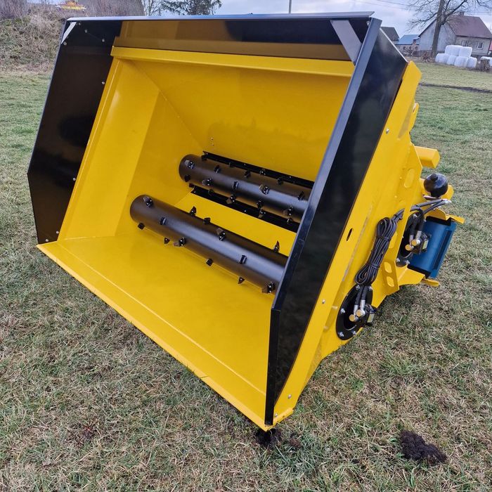 Grutech Rozściełacz GTH-RT  Rozściełacz ścielarka separatu ścielenie pocieta słoma trocina piasek