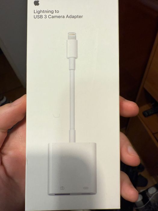 Apple Lightning to USB Adapter oryginalny Kamera / stream