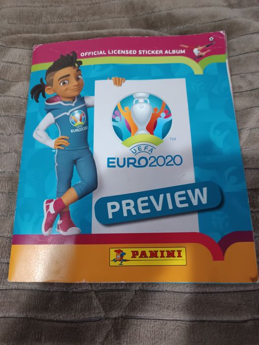 Caderneta Euro2020 Preview