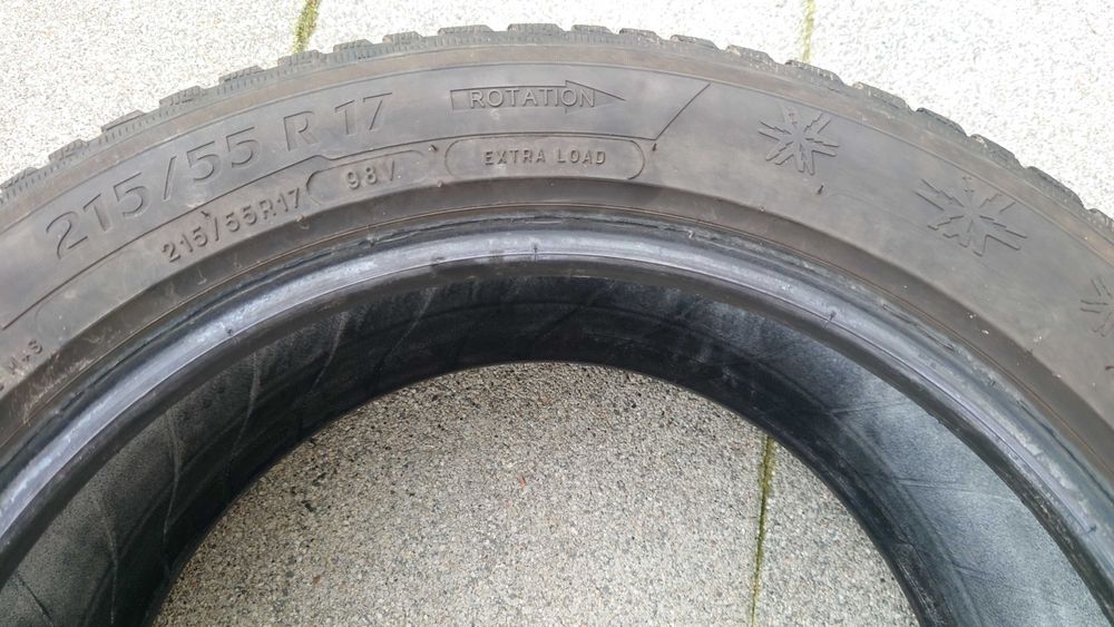 Opony Michelin Alpin 5 (215/55 R17) Cena za 2 Szt