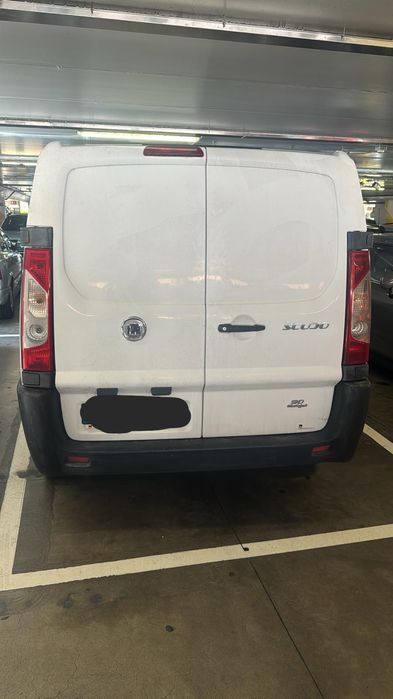Fiat Scudo 2008 3 lugares Multijet 1.6 90cv, muito conservada e Baú alcatifado