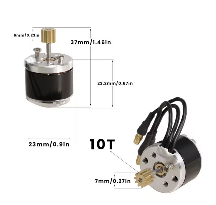 Комплект для моделей MN78, MN82, MN99  / бк двигун 2600kv і ESC 45A
